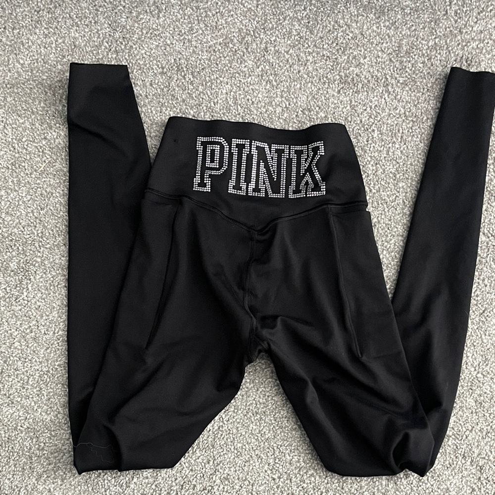 PINK Victoria's Secret women’s Black Leggings